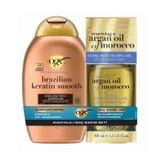 OGX Brezilya Keratin 100 ml Argan + 385 ml Şampuan