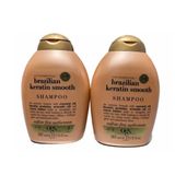 OGX Düzleştirici Brazilian Keratin Smooth 2x385 ml Şampuan