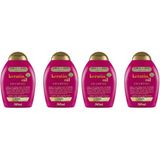 OGX Keratin Yağı İçeren Şampuan, 385 ml, 4'li Paket