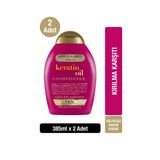 OGX Kırılma Karşıtı Keratin 2x385 ml Saç Kremi