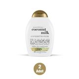 OGX Nemlendirici Besleyici Coconut Milk Nourishing Conditioner 2x385 ml Saç Bakım Kremi