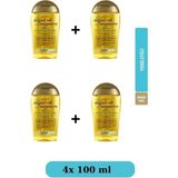 Ogx Organix Argan Oil Of Morocco Saç Bakım Yağı 100 ml 4 Adet