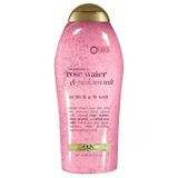 Ogx Rose Water & Pink Sea Salt Peeling Ve Vucut Sampuani 577Ml