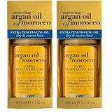 ogx yenileyici argan oil of morocco saç bakım yağı 100 ml 2li paket