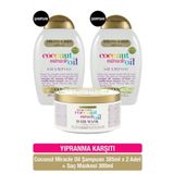 Ogx Yıpranma Karşıtı Coconut Miracle Oil Şampuan X2 + Saç Maskesi