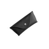Oh Deer Leather Hakiki Crazy Deri Gözlük Kabı - Siyah