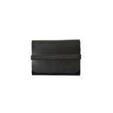Oh Deer Leather Hakiki Deri Kartlık – Dikişsiz Lastikli Model (siyah)