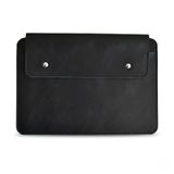 Oh Deer Leather Hakiki Deri Laptop Kılıfı 13-14 inç MacBook Air & Pro Uyumlu - Siyah