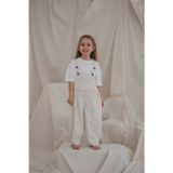 Oh La La Koala For Little Ones Krem Childhood Velvet Çocuk Salopet Tulum