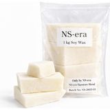Ohbe Express 1 kg Krem Soya Parafini (Soya Wax) Doğal Mum Parafini - Option-1