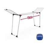 Ohbe Express 2 Metre'ye Kadar Uzatılabilir, 30 Metre Kurutma Alana Sahip Çamaşır Kurutmalığı - 000-Siyah - Option-1