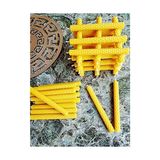 Ohbe Express (24 Adet) 14CM El Yapımı Dilek Mumu Doğal Petek Mum Beeswax Candle Bal Mumu Mum - Option-1