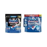 Ohbe Express 85 Kapsül Bulaşık Makinesi Deterjanı Tableti (1 x 85 Kapsül) ve Finish Quantum 83 Kapsül Bulaşık Makinesi Deterjanı Tableti (1 x 83 Kapsül) - Option-1