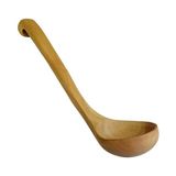 Ohbe Express Ahşap Kepçe, Spatula, Kaşık Çeşitleri 5 Adet (Kepçe) - Option-1