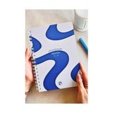 Ohbe Express Akademik Ajanda 17X24 cm Spiralli 25/26 Wave - -- - Option-1