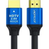 Ohbe Express Apricot Ap-Xhdm3 4K HDMI Kablo 3 Metre - V2.0 Ultra Hd Yüksek Hızlı HDMI Kablosu, 60Hz Hdr ve Arc Destekli, Ps5, Xbox, Pc ve Smart Tv Uyumlu - Option-1 - Ahşap