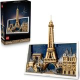 Ohbe Express Architecture Paris – Aşıklar Şehri 21064 – Yetişkinler Için Eyfel Kulesi, Notre Dame, Zafer Takı ve Louvre Müzesi Mimari Simgelerini Içeren Dekoratif Model Yapım Seti, Hediye Fikri (958 Parça) - 0 - Siyah