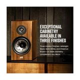 Ohbe Express Audio Reserve R200 Beyaz Pr Kitaplık Hoparlörleri - 01-Siyah