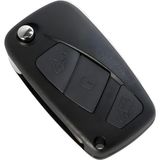 Ohbe Express Autohan Keys Fiorino Linea Ducato ile Uyumlu, 3 Tuşlu Kumanda Anahtar Kabı, Siyah - 0-Koyu Mavi - Option-1