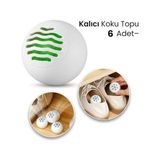 Ohbe Express Ayakkabı Koku Giderici Toplar, Doğal Uçucu Yağlı, Scent-Release Teknolojisi, Uzun Süreli Etki, 6 Adet - Acı Kahve - --