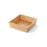 Ohbe Express Bambu Lüx Kare Orta Boy Ekmeklik-Meyvelik 19CM, Bambu Ekmeklik Kare Orta Boy 19CM - 0,5 L
