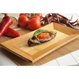 Ohbe Express Bambum Americano Tepsi Küçük - Kestane Akaju - Option-1