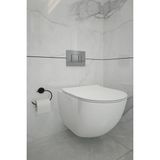 Ohbe Express Banyo Siyah Tuvalet Kağıdı Asacağı,tuvalet Kağıdı Askısı,tuvalet Kağıtlığı - Delmeye Son Ister Yapıştır Ister Montajla - 000-Siyah
