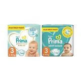 Ohbe Express Bebek Bezi Premium Care 3 Beden 144 Adet Midi Aylık Fırsat Paketi & Bebek Bezi Aktif Bebek 3 Numara 156 Adet Aylık Fırsat Paketi - 0 - 1 Ay
