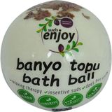 Ohbe Express Beyaz Gül El Yapımı Banyo Bombası Banyo Topu Beyaz 90-120 gr