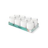 Ohbe Express Bolsius Starlight Şeffaf Renkli Cam Kavanozda Beyaz Mum - Vegan Dostu - Akşam Yemeği, Ev, Dekorasyon, Düğün - 82/68MM - 50 Saat Yanma Süreli - 8’li Paket - Option-1