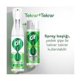 Ohbe Express Cif Infinite Clean Doğal Probiyotikli Anti Toz Yedek Şişe Tüm Yüzeyler Için Limonu & Limon Otu 280 ml - Option-1