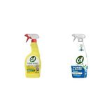 Ohbe Express Cif Krem Sprey Ultra Yağ Çözücü Yüzey Temizleyici Limon 750 ml ve Cif Power Cleanboost Sprey Temizleyici Banyo Için Temizleyici ve Kireç Çözücü 750 ml - Option-1