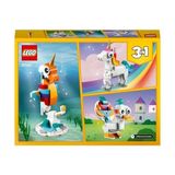 Ohbe Express Creator Sihirli Tek Boynuzlu At 31140-7 Yaş ve Üzeri Çocuklar Için Tek Boynuzlu At, Denizatı ve Tavus Kuşu Içeren Yaratıcı Oyuncak Yapım Seti (145 Parça) - 0 - Siyah