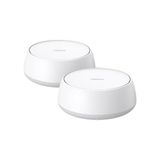 Ohbe Express Deco BE25 2-Pack, BE3600 Mbps, 2× 2.5 Gbps Portlar, Aı Destekli Çoklu Işlem Kabiliyeti, 150 Cihaza Kadar Bağlanılabilirlik, Vpn, Wpa3, Dual-Band Wi-Fi 7 Mesh Sistemi