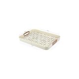 Ohbe Express Dikdörtgen Baskılı Tepsi Kumsal 34 x 46 Cm, Kumsal - Kestane Akaju - Option-1