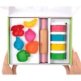 Ohbe Express Doğal Oyun Hamurları Premıum Kutu Set - Meyveler ve Sebzeler - Option-1 - 00Kahverengi