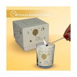 Ohbe Express – Doğum Günü Hediyesi, Ahşap ve Baharatlı Sandal Ağacı Kokulu, Doğal Bio Balmum, 135 gr Kokulu Mum, 40 Saat Yanma Süresi, Kadın, Erkek, Anne, Baba, Arkadaş Için Şık Hediye - Option-1