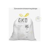 Ohbe Express Eko Kolay Dağıtım Rulosu 80 Adet Ekstra Güçlü Ipli Küçük Çöp Torbası, 4 Galon Çöp Torbası (10-15L) 1 Paket Beyaz, Kod C - 000-Siyah - Option-1