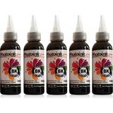 Ohbe Express Epson Uyumlu Kuşe Mürekkebi, 500 Ml. Siyah Kuşe Matbaa Mürekkebi - Option-1