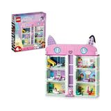 Ohbe Express Gabby’s Dollhouse 10788-4 Yaş ve Üzeri Çocuklar Için Orijinal Detaylarla Dolu 8 Odalı Bir Ev Içeren Yaratıcı Oyuncak Yapım Seti (498 Parça) - 0 - Siyah