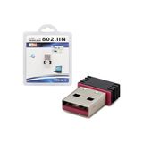 Ohbe Express Hadron USB 2.0 Wi-Fi Adaptör | 150 Mbps, 802.11N Standart | Pc ve Laptop Uyumlu Kablosuz Ağ Alıcısı | Windows 7, Xp, ve Linux Destekli | Güvenli ve Kolay Kurulum, Siyah/kırmızı - 0 - Siyah - Option-1