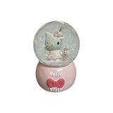 Ohbe Express Hello ve Ayıcık Müzikli Işıklı Büyük Boy Kar Küresi - 0,35 lt