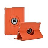 Ohbe Express iPad Mini 1 2 3 ile Uyumlu Kılıf 360 Dönebilen Standlı A1432 A1454 A1455 A1489 A1490 A1491 A1599 A1600 Pembe Koyu - Option-1 - Altın