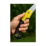 Ohbe Express Katlanır Budama Testeresi, 18 cm Paslanmaz Çelik Bıçak, 23 cm Kaymaz Ergonomik Sap, Güvenlik Kilitli, Ağaç Dalı Kesim ve Bahçe Kullanımı Için Pratik El Testeresi - Option-1