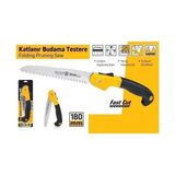 Ohbe Express Katlanır Budama Testeresi 180 Mm, Yüksek Karbonlu Çelikten Imal Edilmiş, Taşlanmış Krom Kaplı Yüzey - Option-1