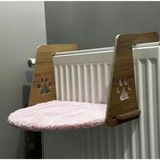 Ohbe Express Kedi Kalorifer Petek Yatağı Peluş (Pembe, 30 x 40 Cm) - 001-Renkli - Option-1