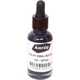 Ohbe Express Kolay Ebru Boyası Siyah 30CC - -- - Option-1
