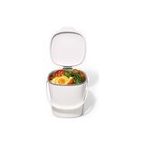 Ohbe Express Kompost Kovası, Beyaz, Koku Geçirmez Çöp Kutusu, Mutfak Için, 2,8 L - Option-1 - 47 x 85 x 2 cm