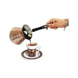 Ohbe Express Külhan Bakır Cezve Oyma Işçiliği 580ML No:3 - 0,5 L - Aeropress