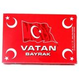 Ohbe Express Kumaş Türk Bayrağı 100 x 105CM 1 Adet - 001-Renkli - Option-1